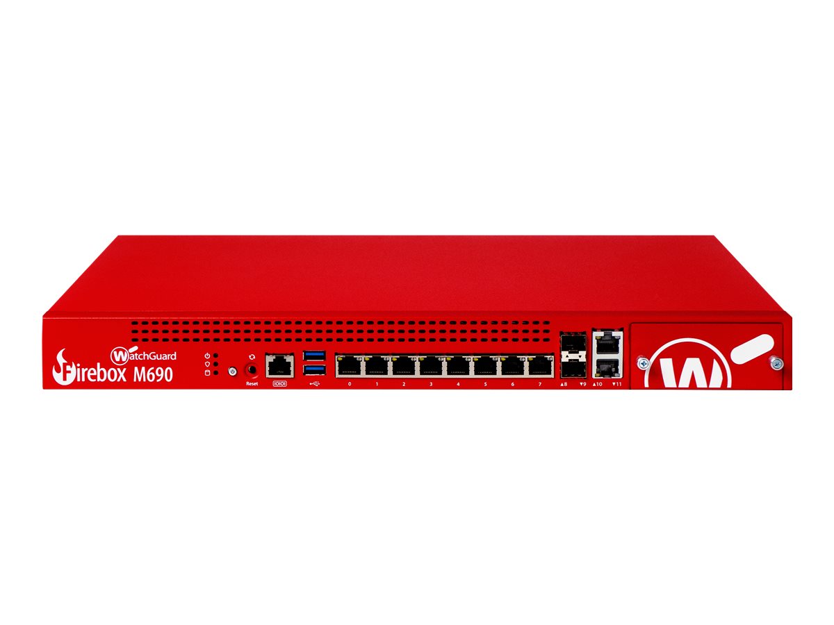 WatchGuard Firebox M690 - Sicherheitsgerät - Hohe Verfügbarkeit