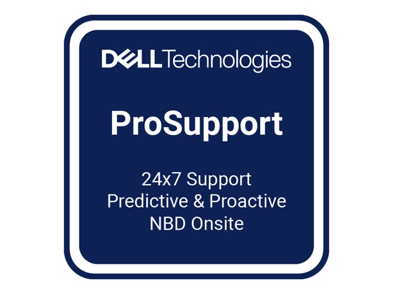 Dell Erweiterung von 3 jahre Basic Onsite auf 3 jahre ProSupport - Serviceerweiterung - Arbeitszeit und Ersatzteile (für Desktops)