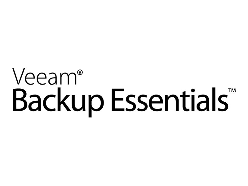 Veeam Backup Essentials Universal License - Lizenz mit Vorauszahlung (1 Jahr)