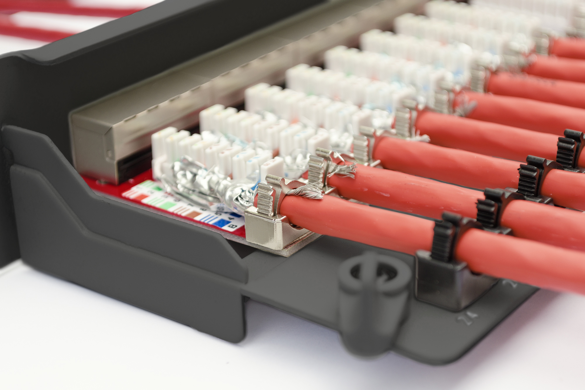 DIGITUS CAT 6A, Klasse EA Patch Panel, geschirmt Image