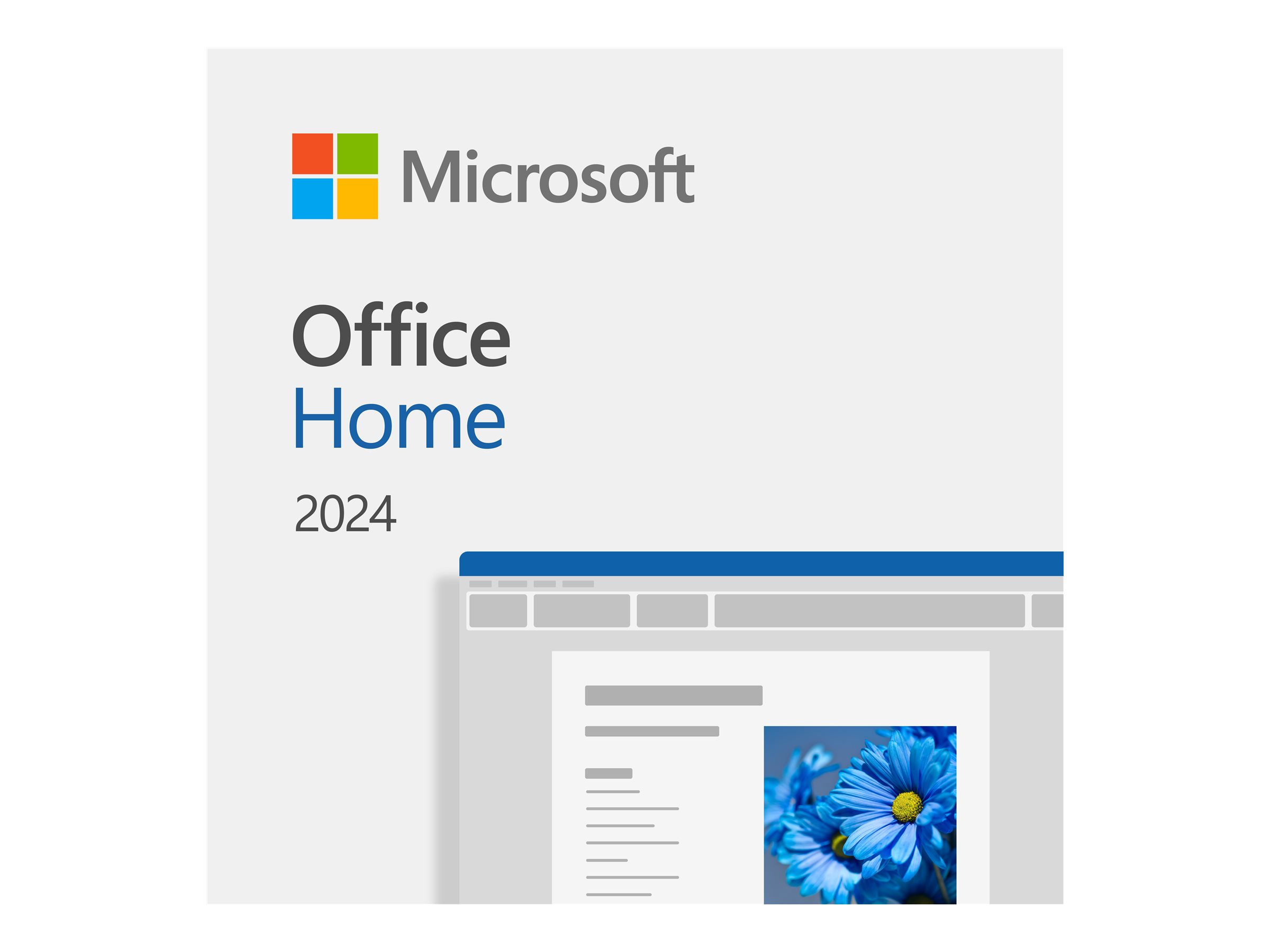 Microsoft Office Home 2024 - Lizenz - 1 PC/Mac