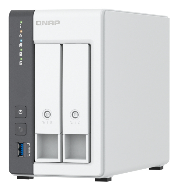 QNAP TS-216G, NAS, Tower, Cortex-A, Cortex-A55, 4 GB, 16 TB