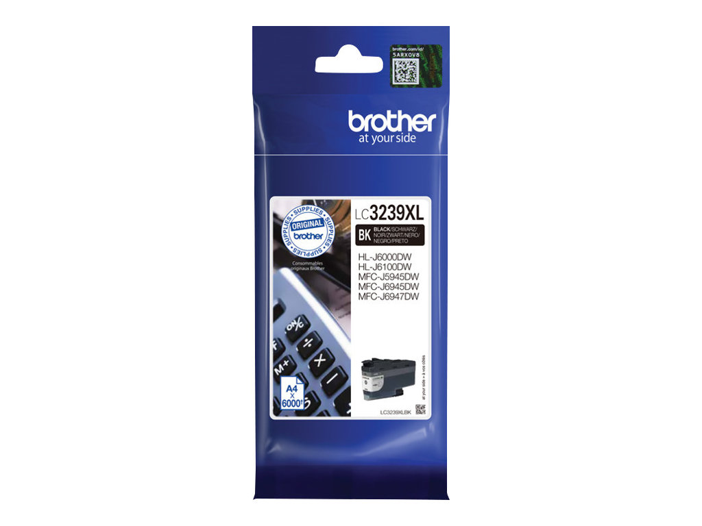 Brother LC3239XLBK - Hohe Ergiebigkeit - Schwarz Image
