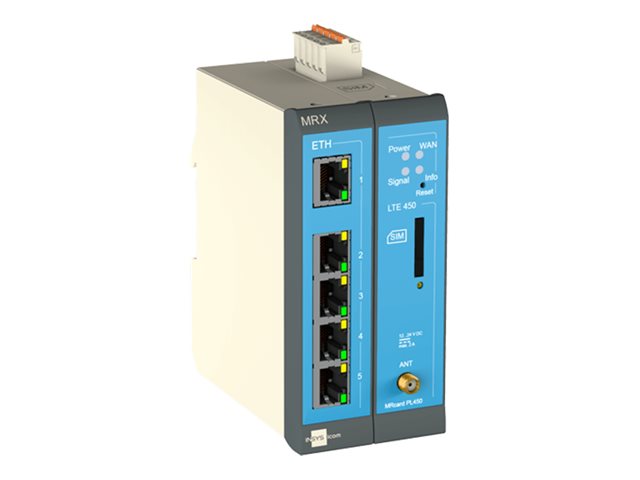 Insys icom MRX MRX2 LTE - Router - WWAN 5-Port-Switch Image
