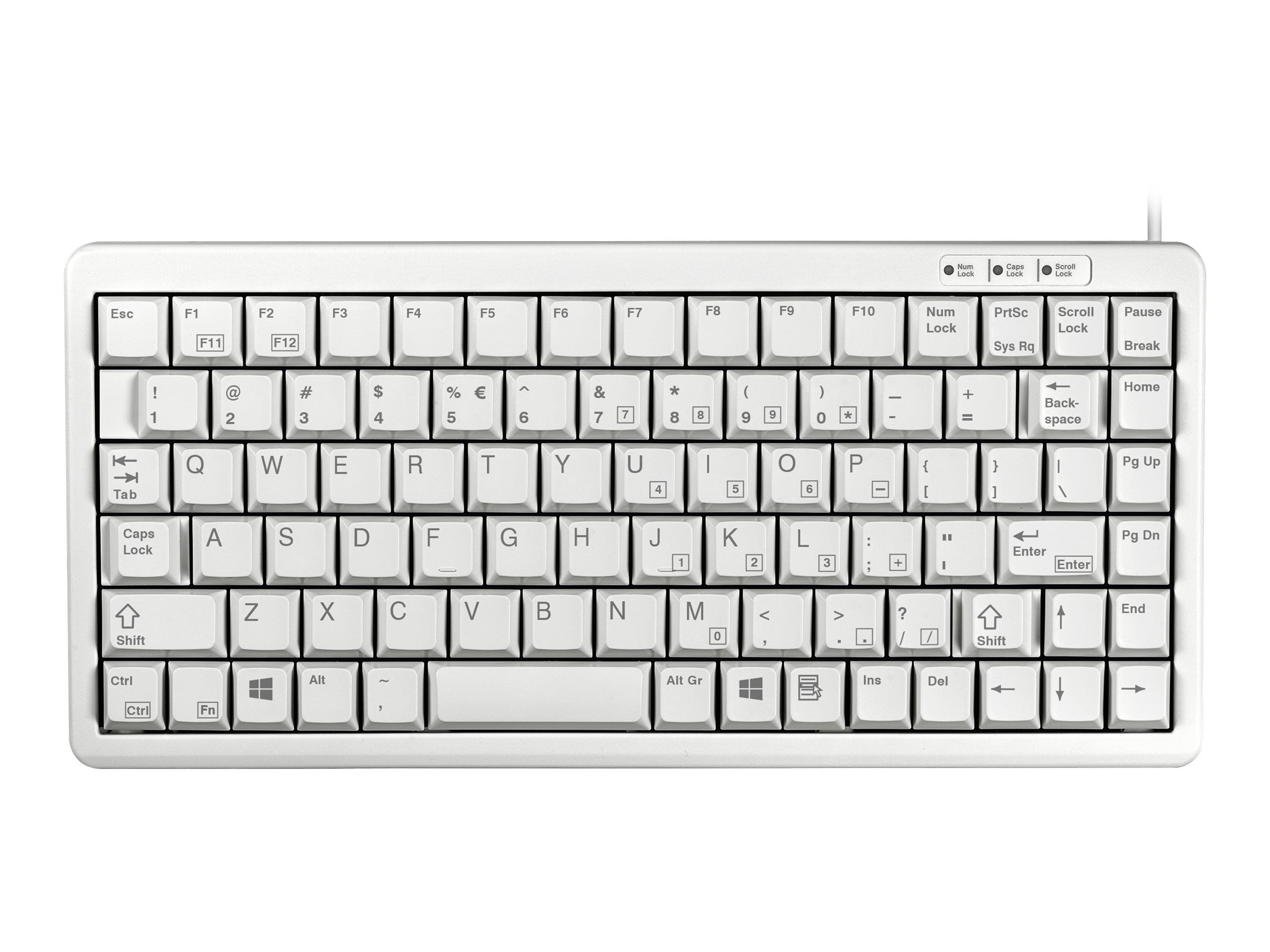 Cherry Compact-Keyboard G84-4100 - Tastatur Image