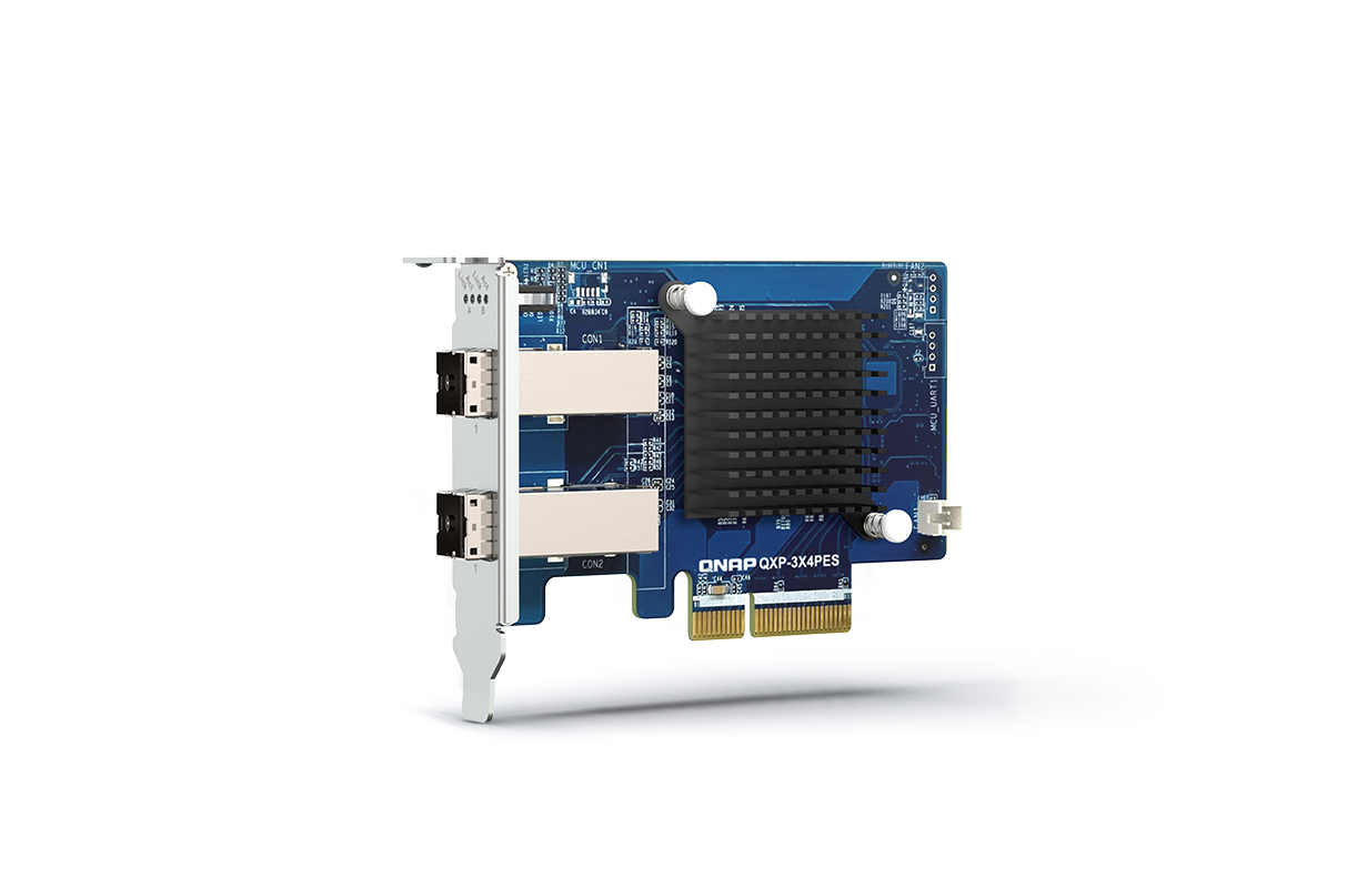 QNAP QXP-3X4PES, Eingebaut, Kabelgebunden, 32000 Mbit/s