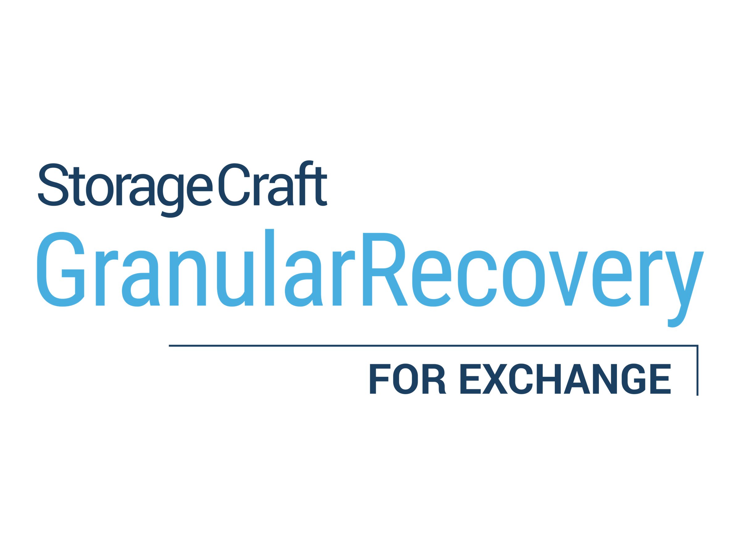 StorageCraft Granular Recovery for Exchange - (v. 8)