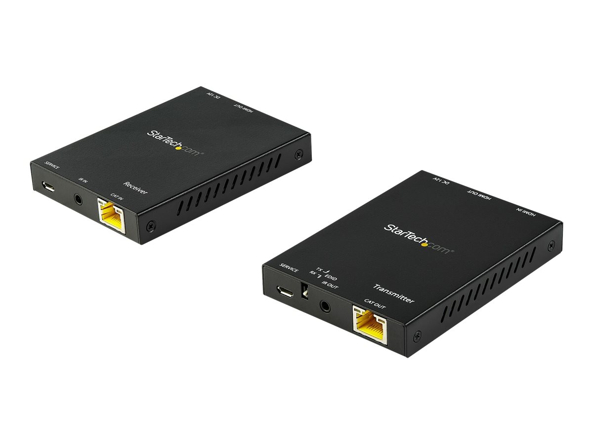 StarTech.com HDMI über CAT6-Extender-Set – 4K 60Hz – Balun – bis 50 m – HDR – 4: 4: 4 – 7.1 Audio-Unterstützung (ST121HD20V)