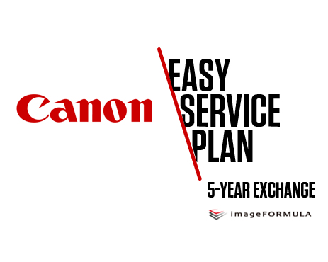 Canon Easy Service Plan 5-year Onsite Exchange Service, imageFORMULA DRC225II imageFORMULA C340 imageFORMULA C350 imageFORMULA S250N imageFORMULA S350NW...