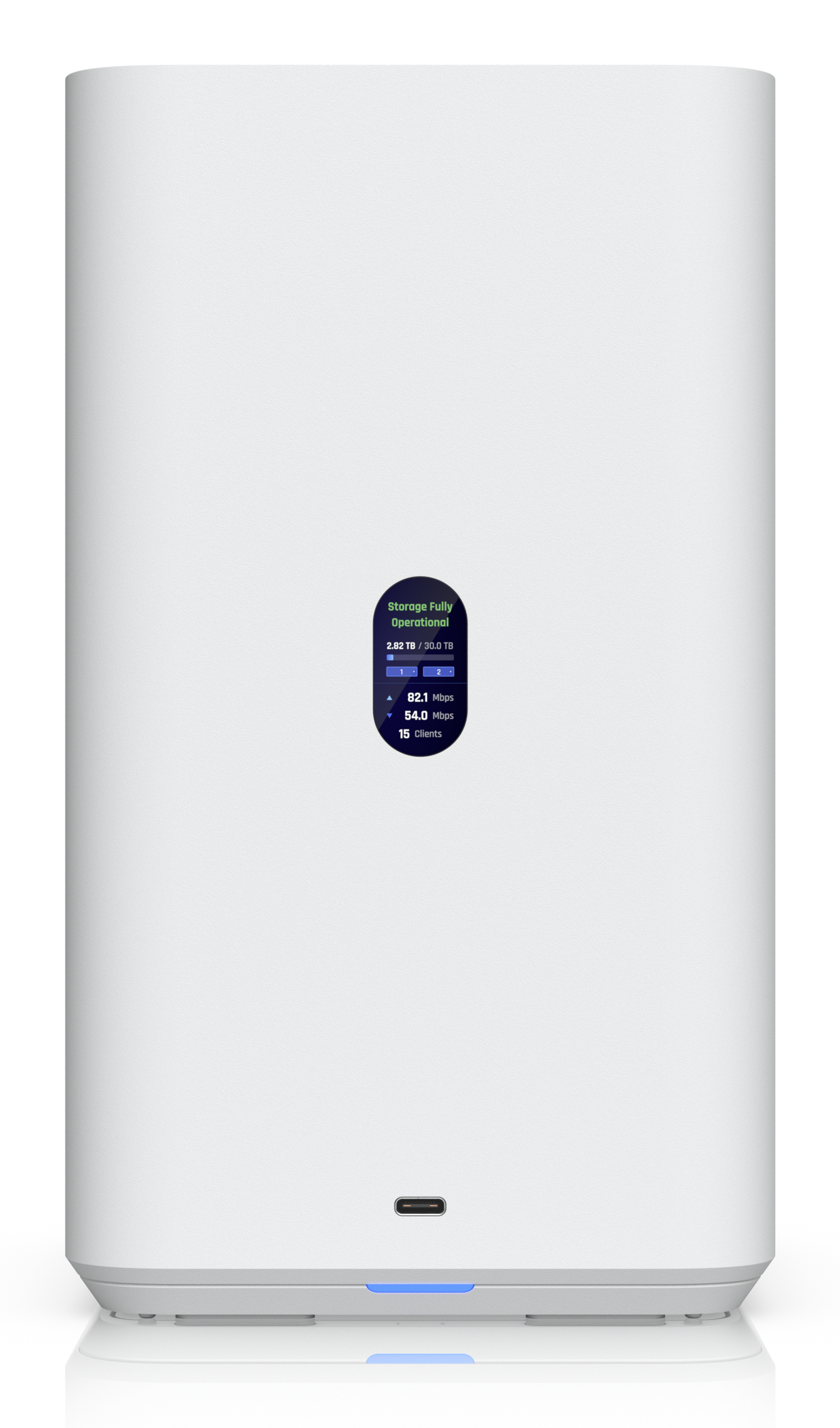 Ubiquiti UNAS 2, NAS, Desktop, Cortex-A, Cortex-A57, 4 GB, Weiß