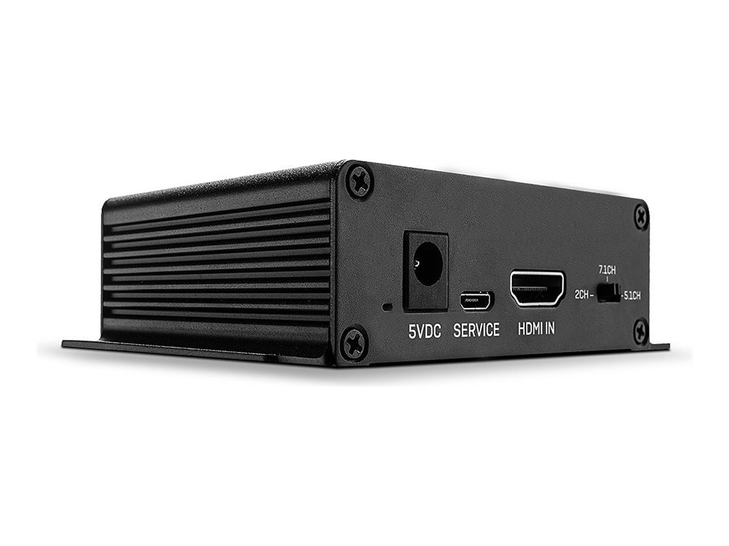 Lindy 18G - HDMI-Audiosignal-Extractor - Schwarz