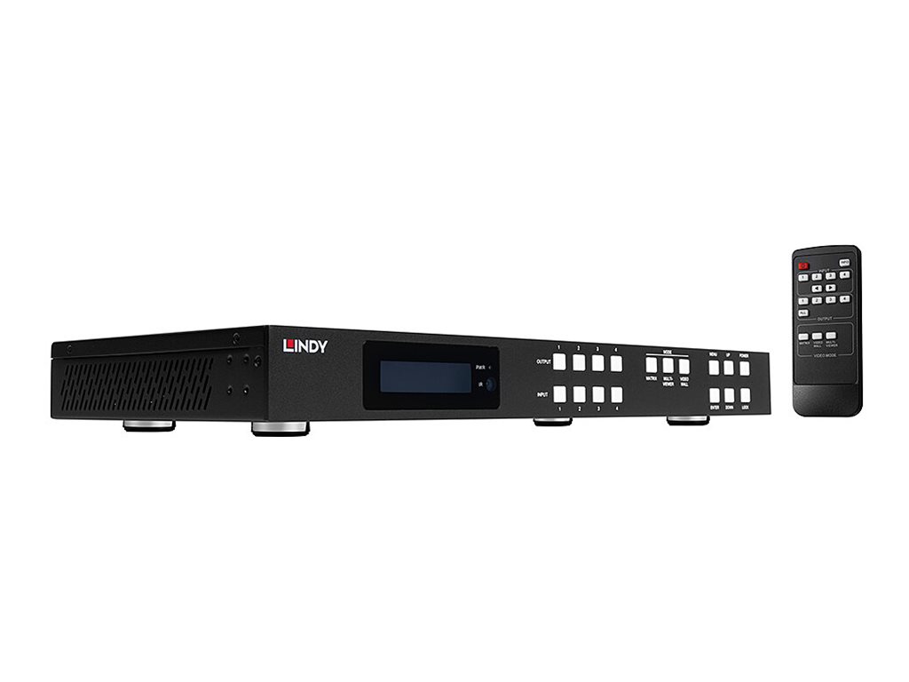 Lindy Video/Audio-Schalter - 4K60, nahtlose