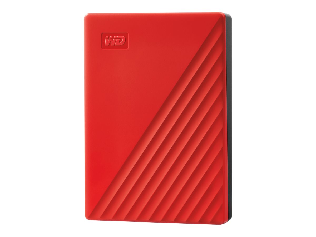 WD My Passport WDBPKJ0040BRD - Festplatte - verschlüsselt - 4 TB - extern (tragbar) Image