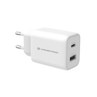 Conceptronic ALTHEA 2-Port 33W USB PD-PPS-Ladegerät, QC 3.0, Drinnen, AC, 3,3 V, Weiß