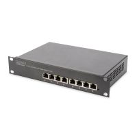 DIGITUS 10" Switch Unmanaged - Switch - 1 Gbps