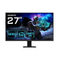 Gigabyte GS27Q X 27" QHD Gaming-Monitor - 2560 x 1440, 240Hz, 1ms, 300 cd/m², FreeSync Premium Pro, HDR Ready, HDMI 2.0, DisplayPort 1.4, 68,6 cm (27"), 2560 x 1440 Pixel, Quad HD, LED, 1 ms, Schwarz