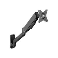 Equip Befestigungskit (Montagearm) - für LCD-Display - Kunststoff, stainless steel, Aluminium - Schwarz - Bildschirmgröße: 43.2-81.3 cm (17"-32")
