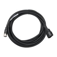 Zebra Seriell / Netzkabel - M12 (4-polig) zu IEC-Anschluss