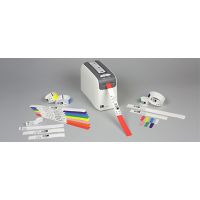 Zebra Z-Band Direct - Polypropylen (PP) - permanenter Acrylklebstoff - perforiert - 6 mil - Rot, Fühlmarke schwarz - 25.4 x 279.4 mm 1200 Stck. (6 Rolle(n)
