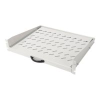 DIGITUS Ausziehbarer Fachboden zum Festeinbau an den vorderen 483 mm (19")-Profilschienen