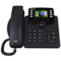 Akuvox SP-R63G, IP-Telefon, Schwarz, Kabelgebundenes Mobilteil, 16 MB, Im Band, SIP-Info, 3 Zeilen