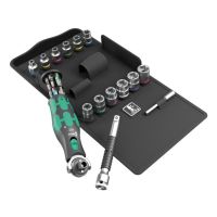 Wera 05004284001, Steckschlüssel-Satz, 1/4", Metrisch, 12 Kopf/Köpfe, 6,7,8,9,10,11,12,13,14,15,16,17 mm, TX10, TX15, TX20, TX25