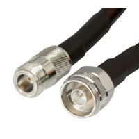 ALLNET ALL-CAB-NM-NF3-RG8, 3 m, N-Typ, N-Typ, Schwarz
