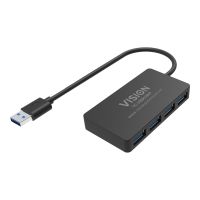 TECH DATA Vision - Hub - 4 x SuperSpeed USB 3.0 - Desktop