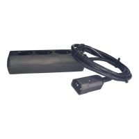 ONLINE USV Steckdosenleiste - Eingabe, Eingang IEC 60320 C14 - Ausgangsanschlüsse: 3 (power CEE 7/7)