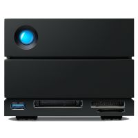LaCie 2big Dock v2, 60 TB, HDD, 3,86 kg, Desktop, Schwarz