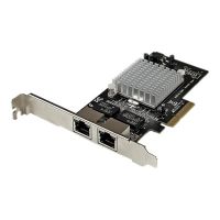StarTech.com Dual Port PCI Express (PCIe x4) Gigabit Ethernet Server Adapter - 2 Port Network Card - Intel i350 NIC - GbE Network Card (ST2000SPEXI)