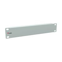 Equip 10" Blindplatte, 1HE, Hellgrau, Blindplatte, Hellgrau, Stahl, 1U, China, 25,4 mm