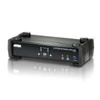 ATEN CS1922, 4096 x 2160 Pixel, 4K Ultra HD, Schwarz