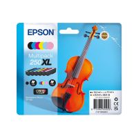 Epson 250XL Multipack - 6er-Pack - XL - Schwarz, Gelb, Cyan, Magenta, hell Cyan, hellmagentafarben