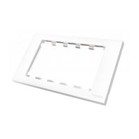 Vision TechConnect 3 2-Gang UK Surround - Frontabdeckung