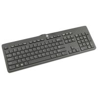 HP 803181-L31, Volle Größe (100%), Kabelgebunden, USB, Mechanischer Switch, QWERTY, Schwarz