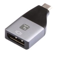 Techly IADAP USBC-DP4K, USB Typ-C, DisplayPorts ausgang, 3840 x 2160 Pixel