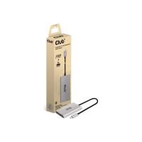 Club 3D Videoadapter - 24 pin USB-C (M) zu DisplayPort (W)