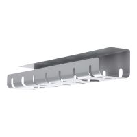 ROLINE Kabel - Organizer - unter Tisch montierbar - Silber (Packung mit 2)