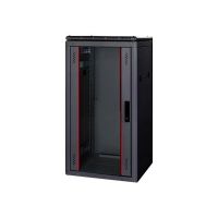 IC Intracom Intellinet 19" cabinet rack - Gehäuse - bodenstehend - Schwarz, RAL 9005 - 22U - 48.3 cm (19")
