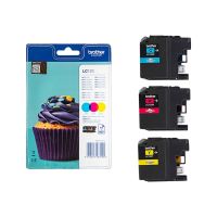 Brother LC123 RainbowPack - Gelb, Cyan, Magenta