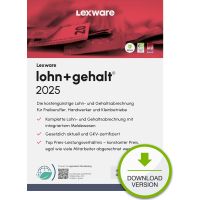 Lexware lohn+gehalt 2025 - Abonnement-Lizenz (1 Jahr)