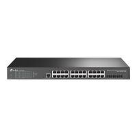 TP-LINK Omada SG3428X, Managed, L2+/L3, Gigabit Ethernet (10/100/1000), Rack-Einbau, 1U