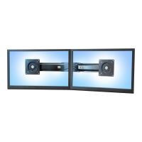 Ergotron Befestigungskit (Griff, Halterung für zwei Monitore) - für 2 LCD-Displays - Schwarz - Bildschirmgröße: 43.2-61 cm (17"-24")