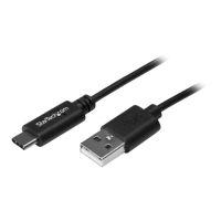 StarTech.com 1m USB 2.0 USB-A auf USB-C Kabel - USB Anschlusskabel - USB-Kabel - 24 pin USB-C (M)