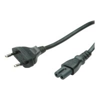 VALUE Stromkabel - Eurostecker (M) zu power IEC 60320 C7