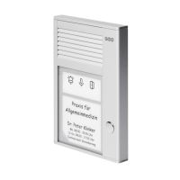 Auerswald TFS-Dialog 211, Kabelgebunden, IP22, Aluminium, Wand, 104 mm, 16 mm
