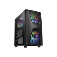 Thermaltake Commander C34 TG - ARGB Edition - Tower - ATX - Seitenteil mit Fenster (gehärtetes Glas)