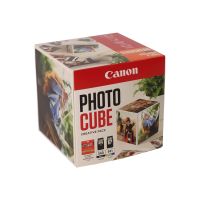 Canon Photo Cube Creative Pack - Glänzend - 2er-Pack - Schwarz, Farbe (Cyan, Magenta, Gelb)
