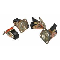 Equip Lenkrollen Für Basic Und Dynamic Flex Schränke, Lenkrolle, Schwarz, Türkei, 60 mm, 40 mm, 75 mm